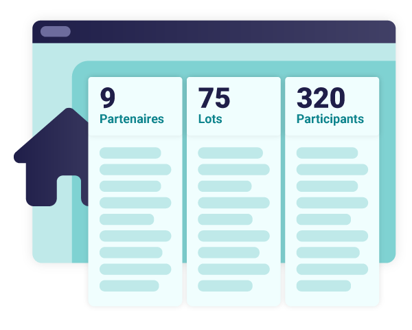 La liste des derniers partenaires, lots et participants ajoutés dernièrement à l’encan silencieux en ligne.