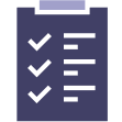 Illustration of a clipboard with a checklist